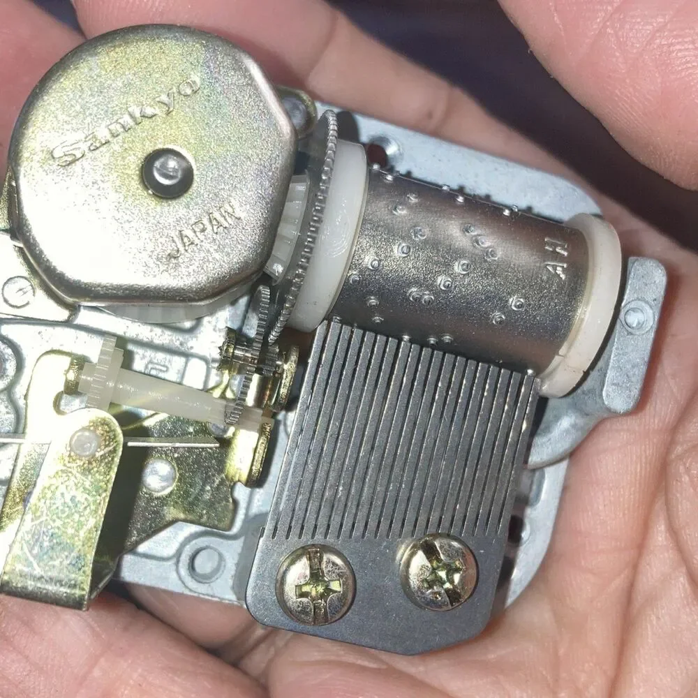 Vtg Sankyo Japan Musical Movement Mechanism Playing “happy Birthday”